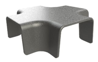 11643_abdeckkreuz_cad_2021-12 Abdeckkreuz für 4er Block Cemo 11643 für PE-Flächenschutzsystem