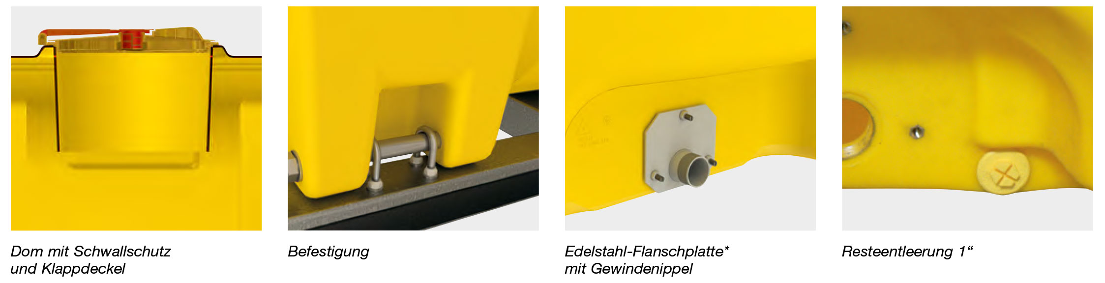 PE-Fass 5000 Liter kofferförmig mit Klappdeckel ø 380 PE-Fass 5000 Liter kofferförmig mit Klappdeckel ø 380