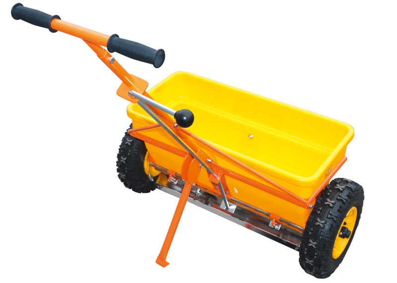 Streuwagen_KS-35-E_orange_Stuetzfuss_8487 Stützfuß klappbar