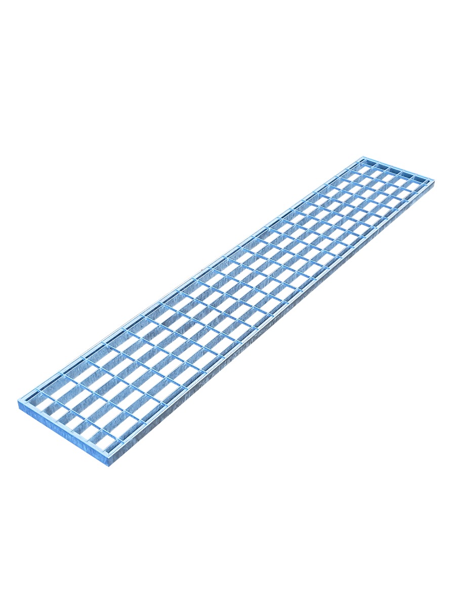 Stahlgitterrost als Abfüllfläche für PE-Gefahrstoffdepot 220/2 Stahlgitterrost als Abfüllfläche für PE-Gefahrstoffdepot 220/2