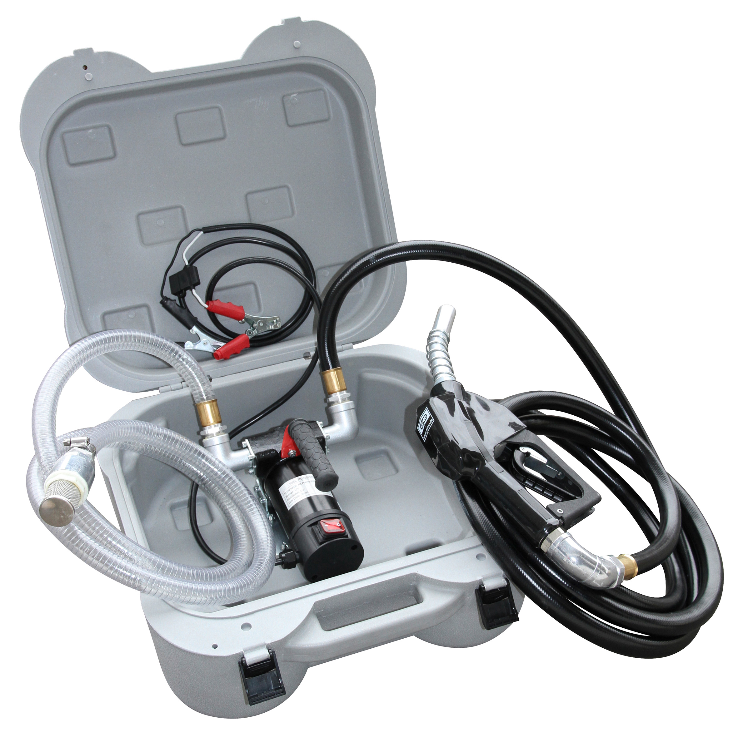 Diesel-Transfer-Set_10492 Diesel-Transfer-Set mit Pumpe, Saug- und Zapfschlauch