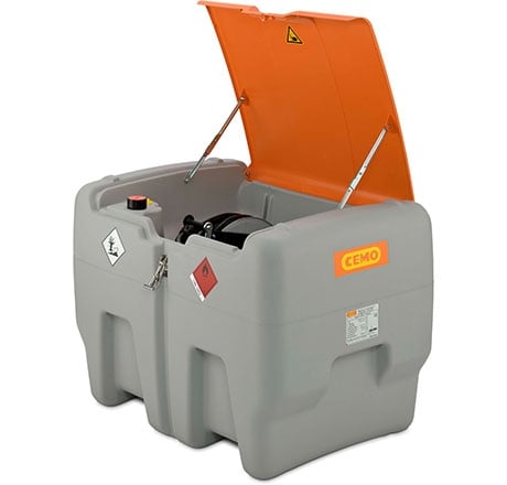 Premium DT-Mobil Easy 440 Liter mit 24-V-Pumpe | Schlauchaufroller + Klappdeckel Gerät, Kühler, Elektrisches Gerät