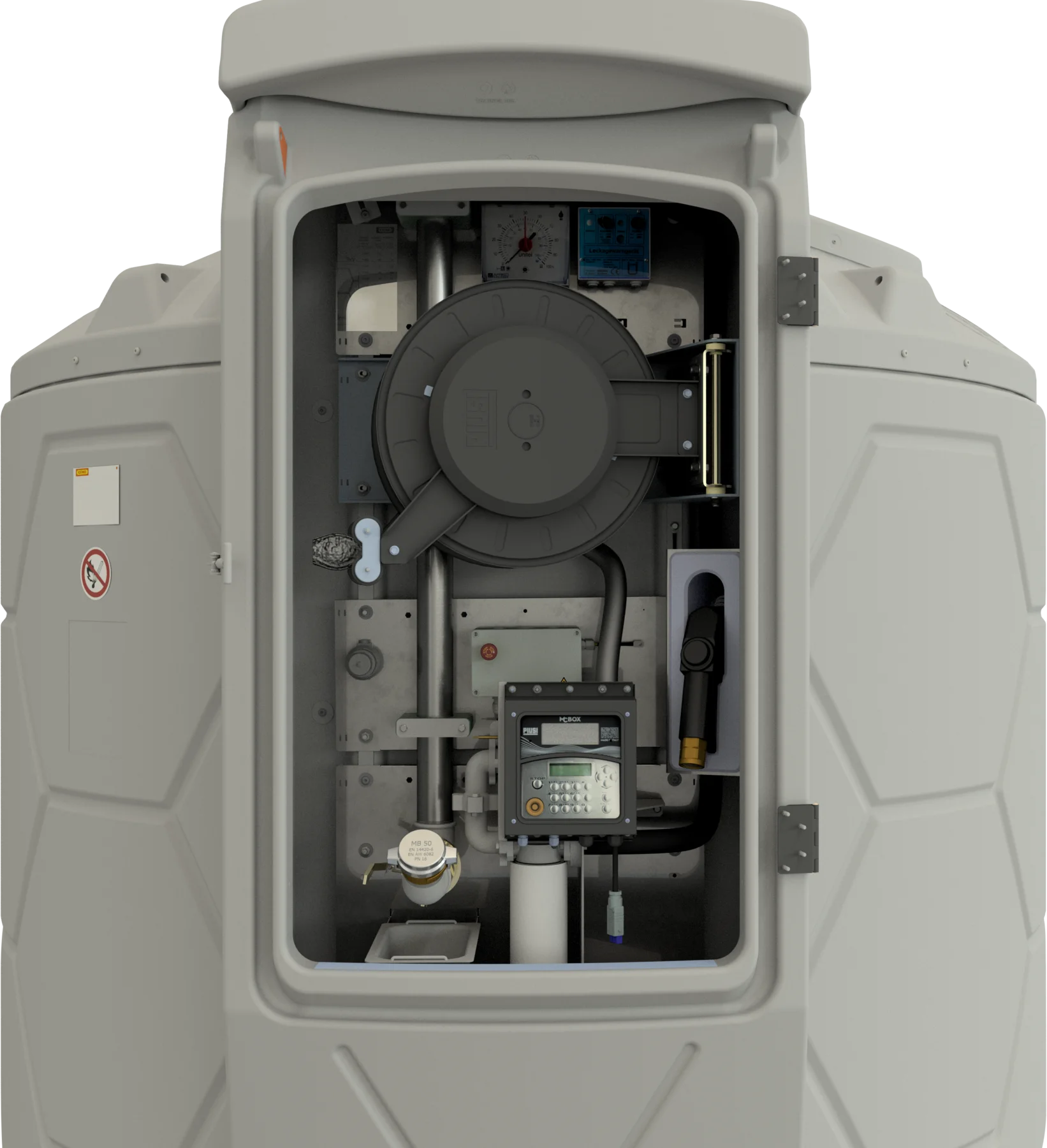 CUBE Dieseltank Outdoor Premium Agilis 7500 Liter fastfill