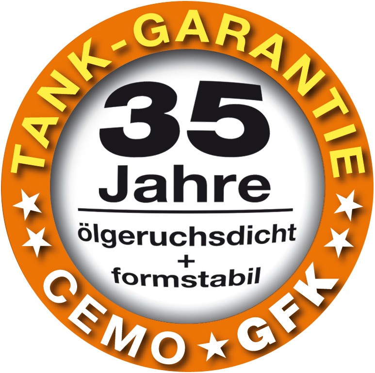 Cemo Tank-Garantie 35 Jahre