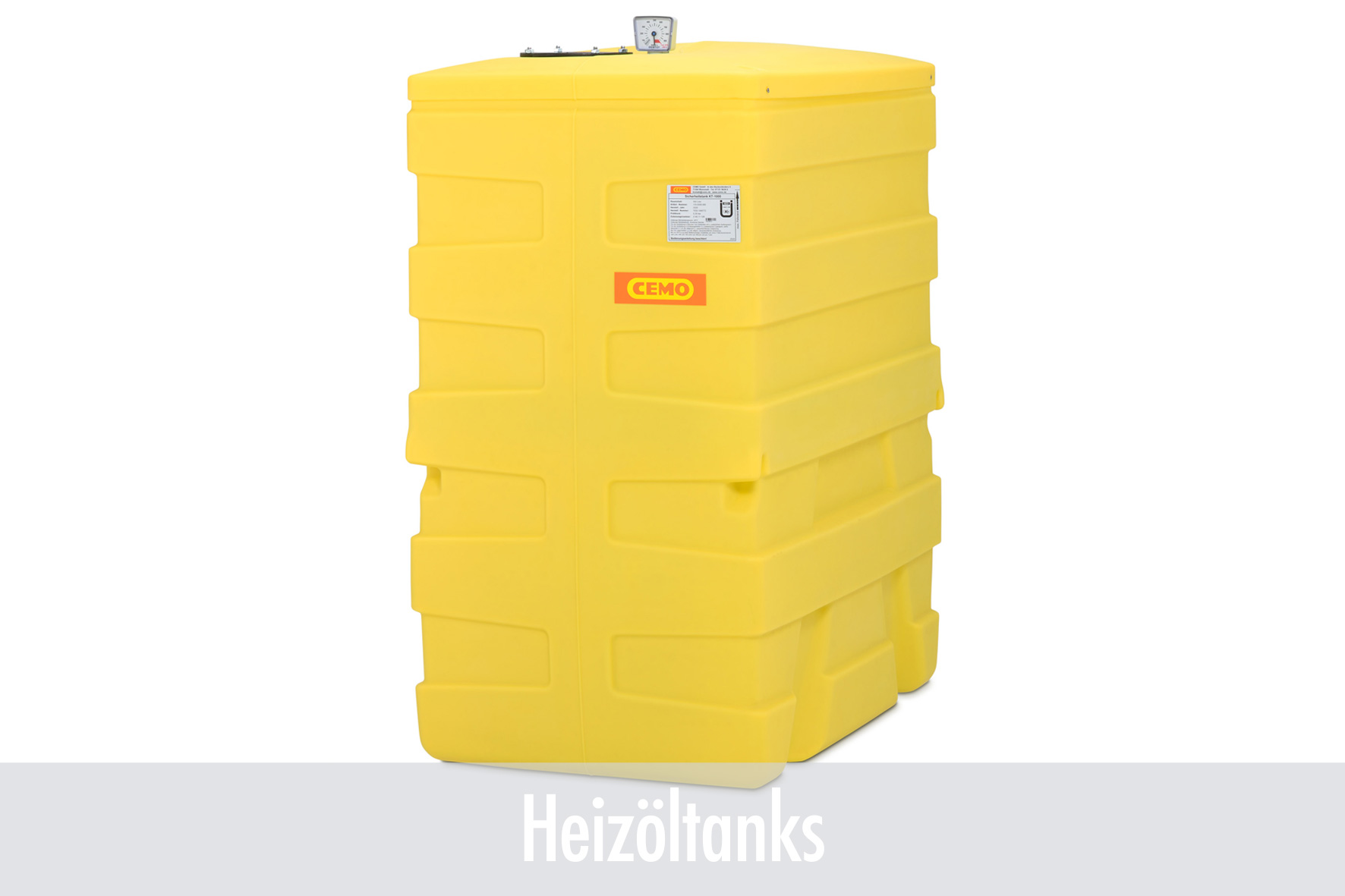 Heizöltank, Gelb, Tank, Behälter, Stahl?