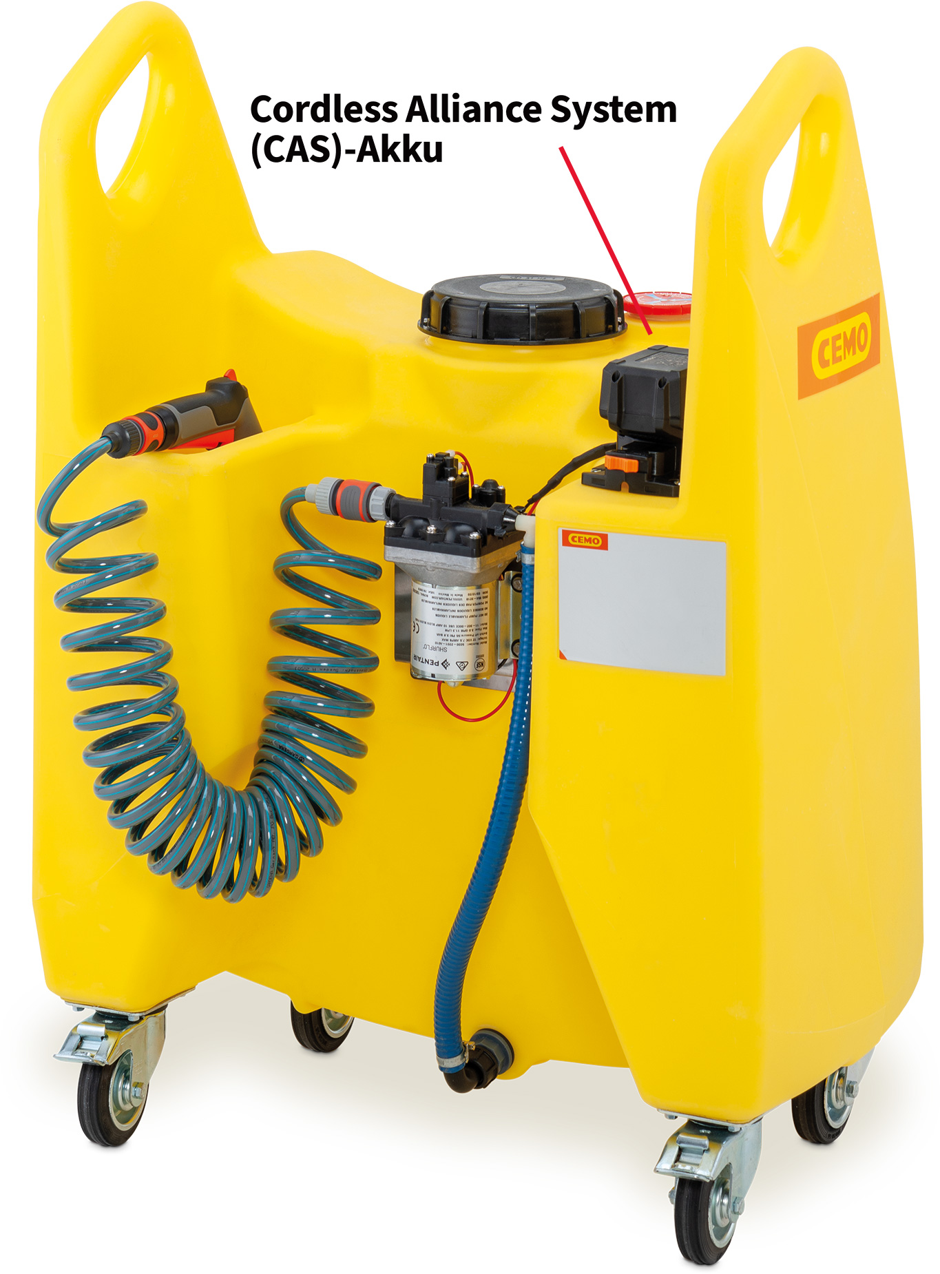11544_01_Transfer-Trolley_Aqua_Elektropumpe_k_2021-08 Transfer-Trolley Aqua 130 Liter mit Elektropumpe und CAS-System