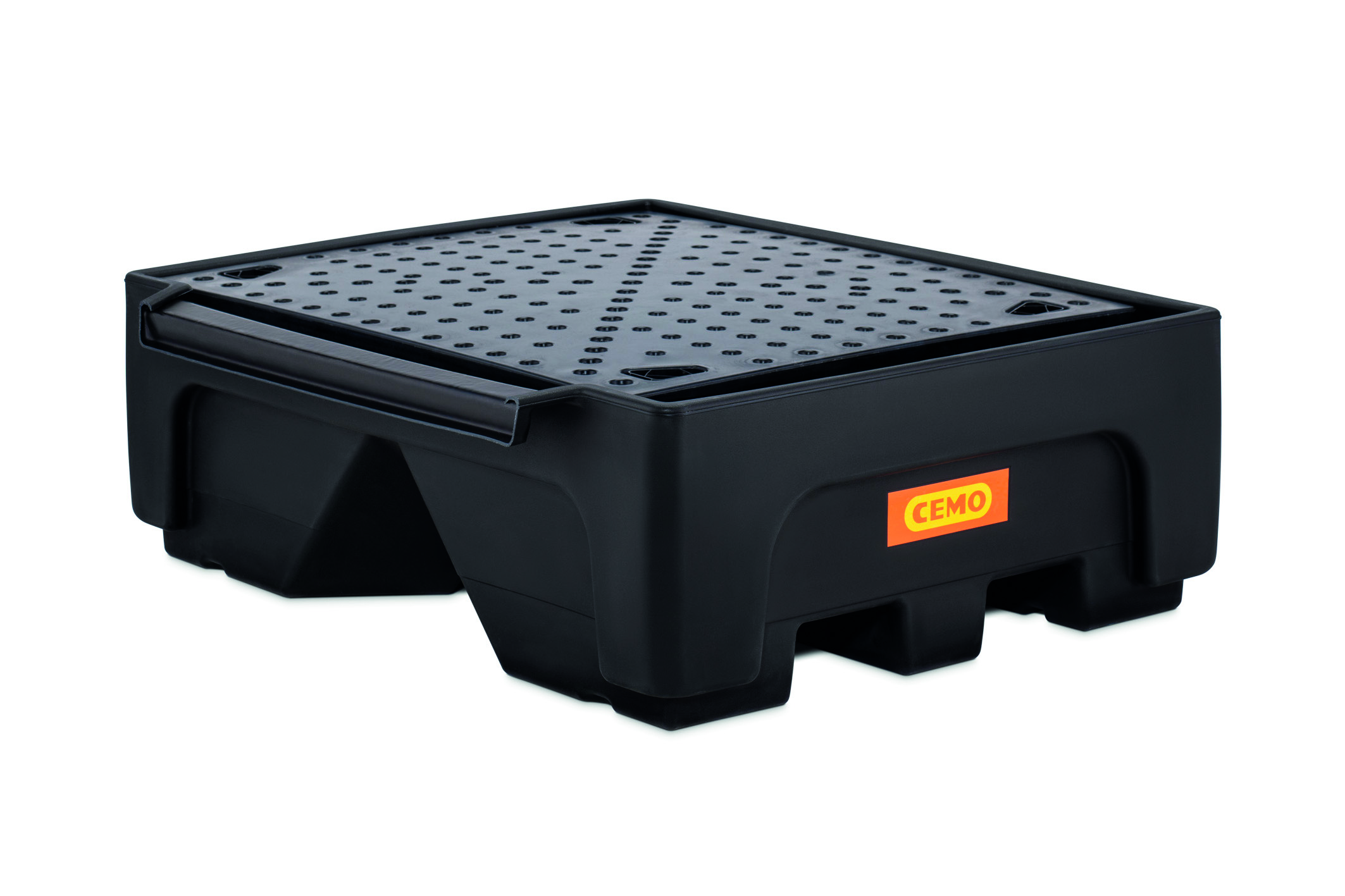 11865-IBC-Erweiterung_4115 IBC-Erweiterungswanne 500|1-PE mit PE-Lochplatte Cemo 11865
