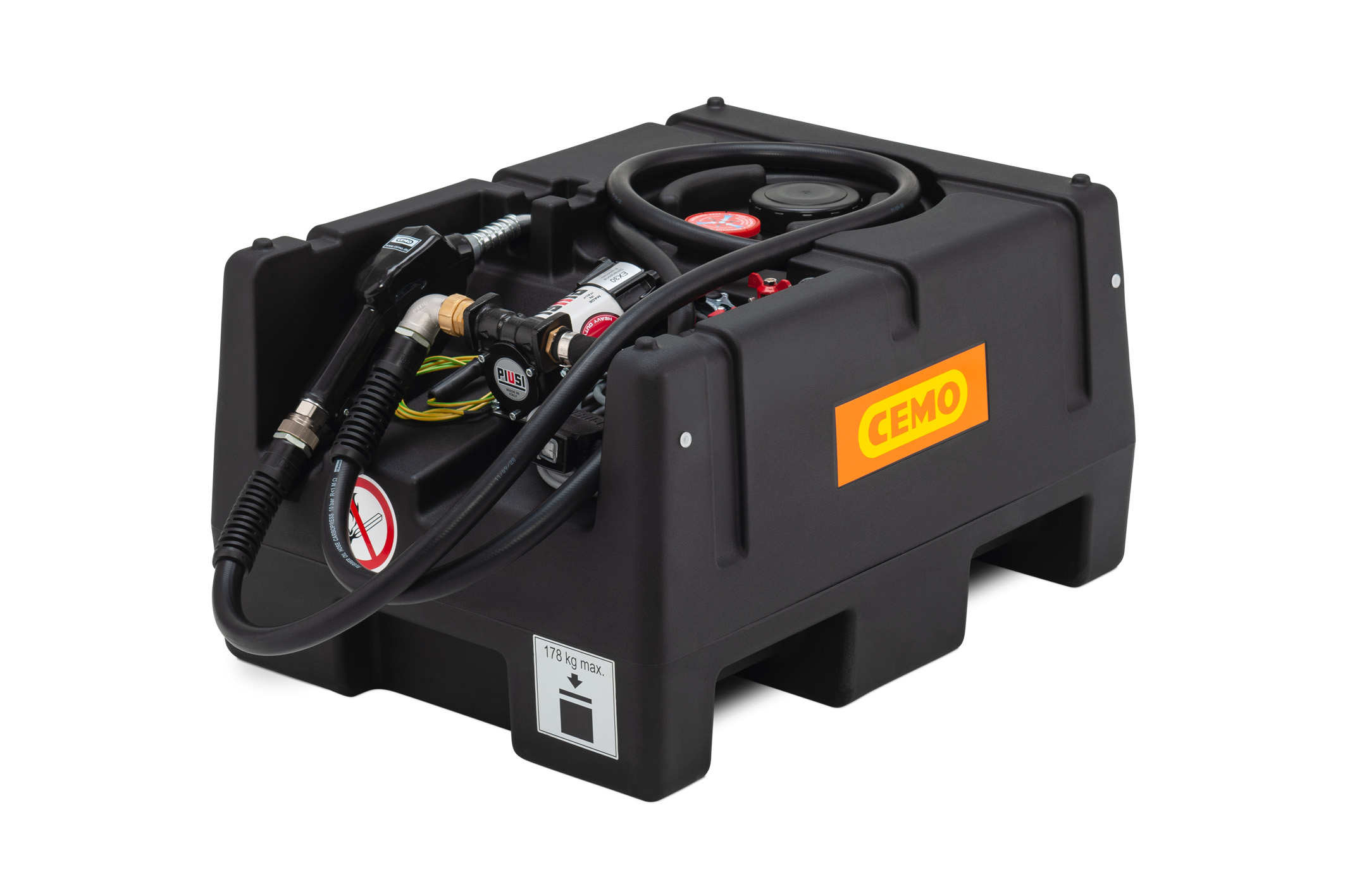 11498_KS_Mobil_Easy_120L_mitElektropumpe_2021-02 Cemo KS Mobil Easy 120 Liter mit 12-Volt-Elektropumpe und ADR-Zulassung