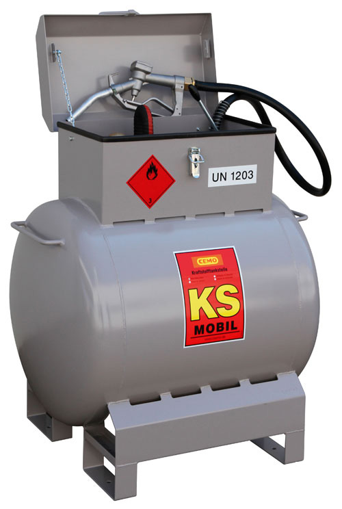 KS-Mobil-Easy-200l_10025 Mobile Tankanlage für Benzin KS-Mobil 200 Liter mit Handpumpe