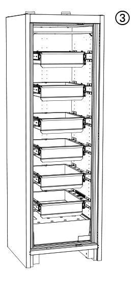 Sicherheitsschrank PROline 6/20 Typ 90 Doppel-Flügeltür mit 5 Auszügen Sicherheitsschrank PROline 6/20 Typ 90 Doppel-Flügeltür mit 5 Auszügen