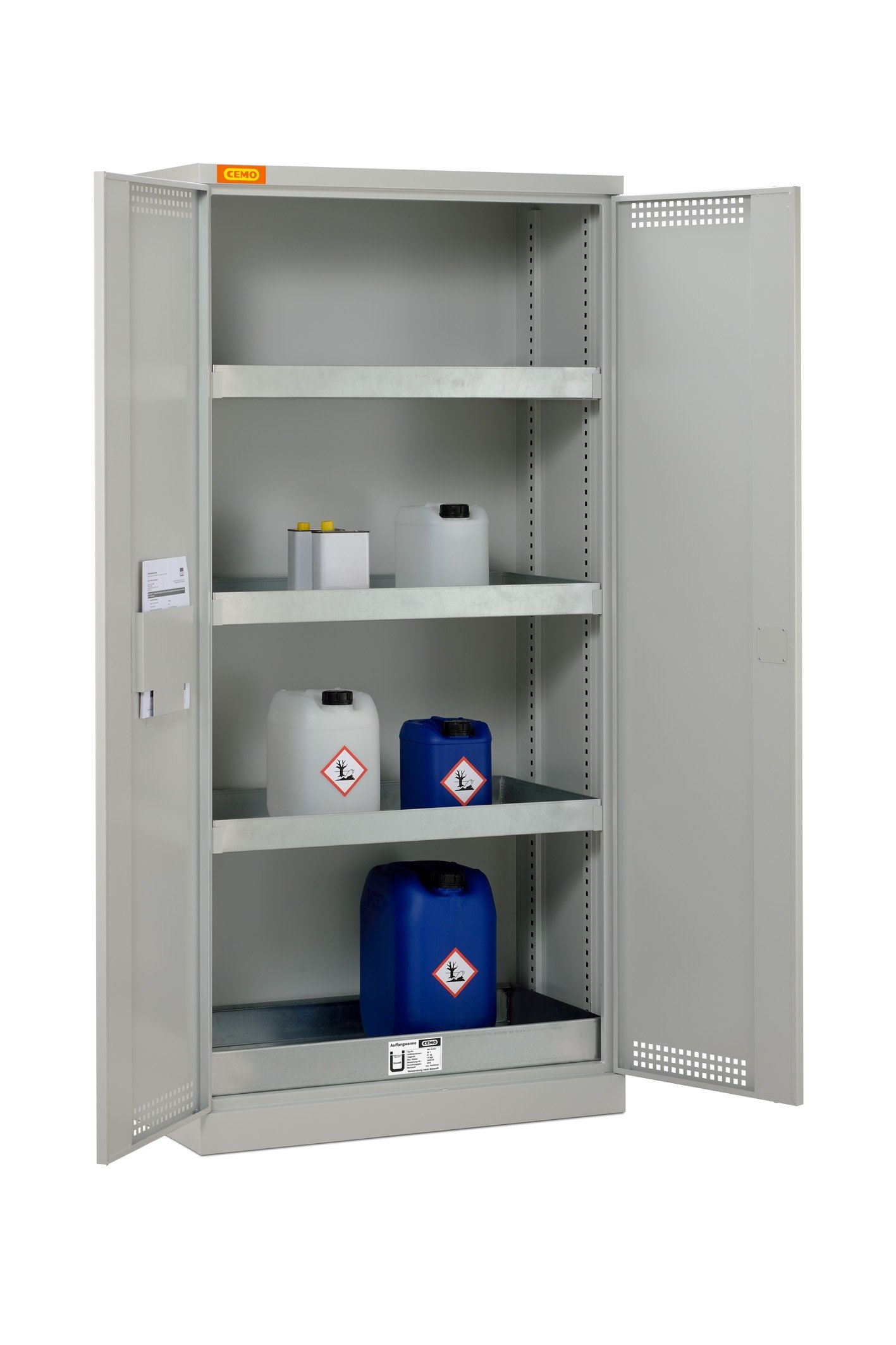 Umweltschrank 10-20 mit 3 Wannenböden und Bodenauffangwanne Umweltschrank 10-20 mit 3 Wannenböden und Bodenauffangwanne