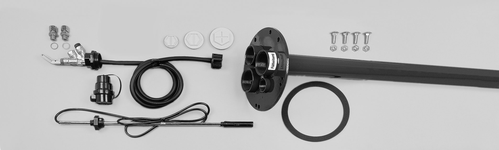 7456_CX-Paket-mit-Grenzwertgeber Zubehör CX-Paket Armatur für Einzeltank-Heizölanlage mit CUBE-Tank