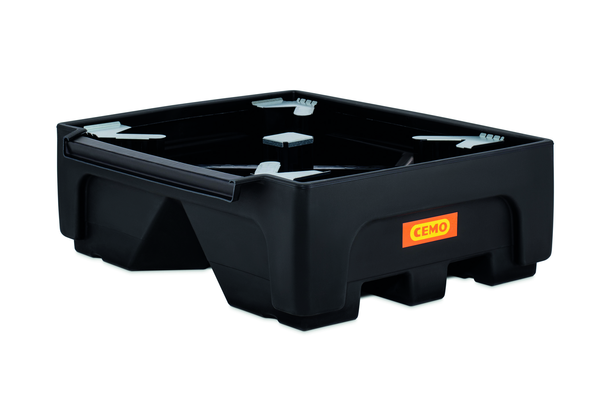 11863-IBC-Erweiterung_4103 IBC-Erweiterungswanne 500|1-PE mit Stützkreuz Cemo 11863