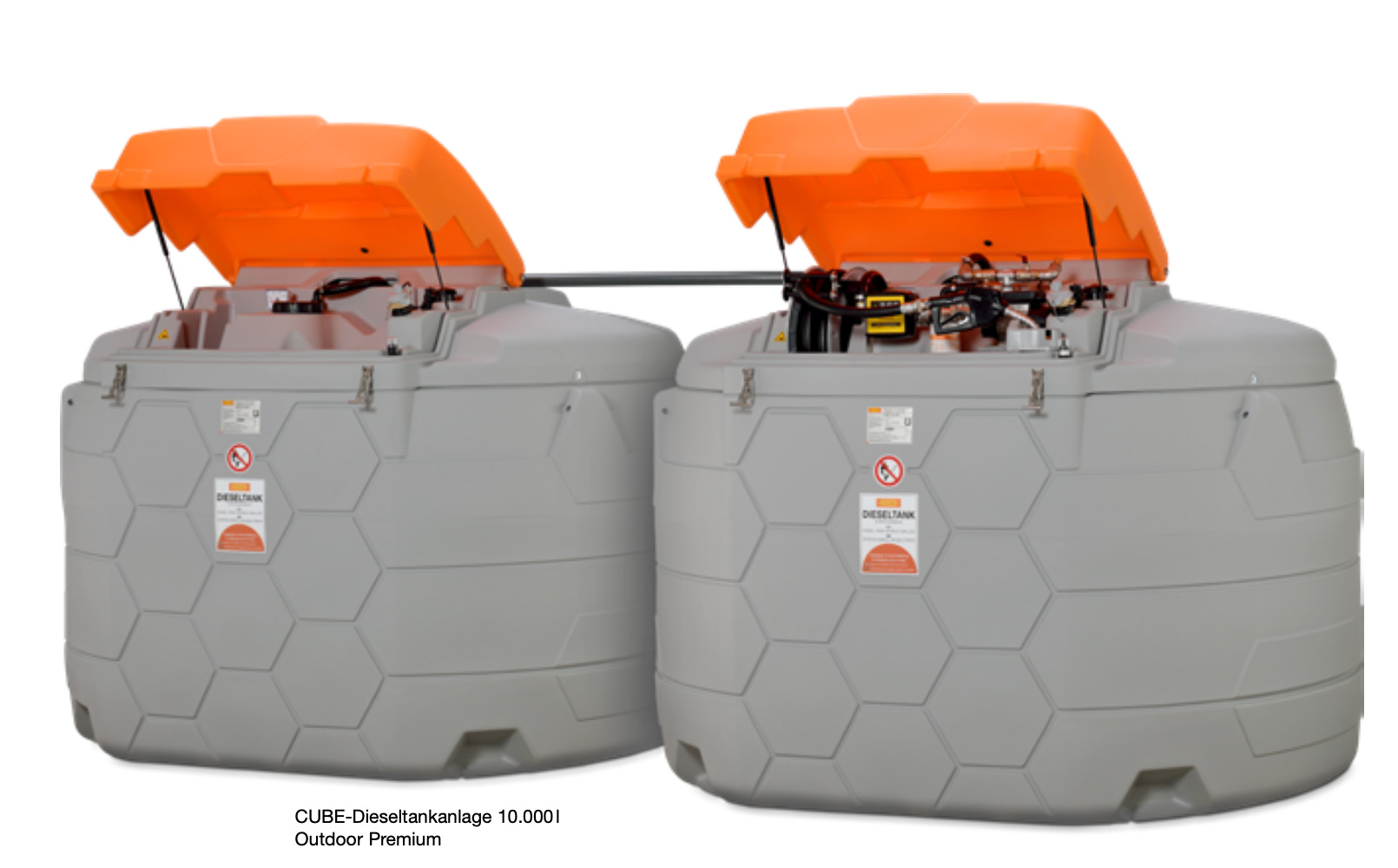 CUBE-Dieseltankanlage Outdoor Premium 10.000 Liter