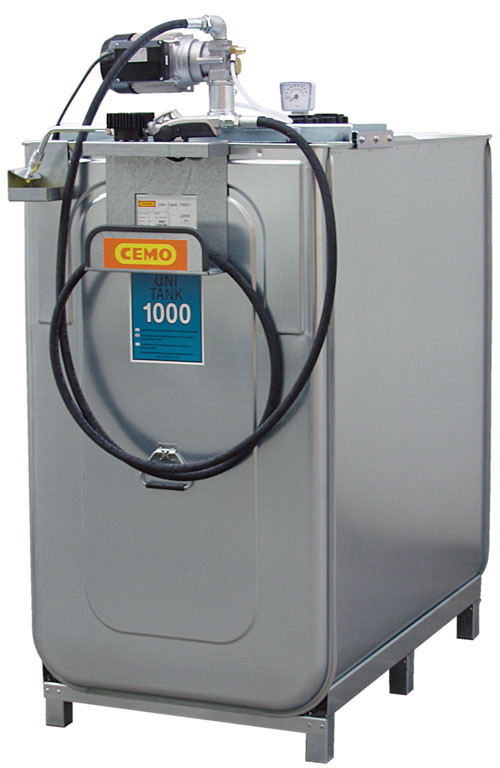 Beispiel Kompaktanlage UNI 1000 mit Schlauchhalter