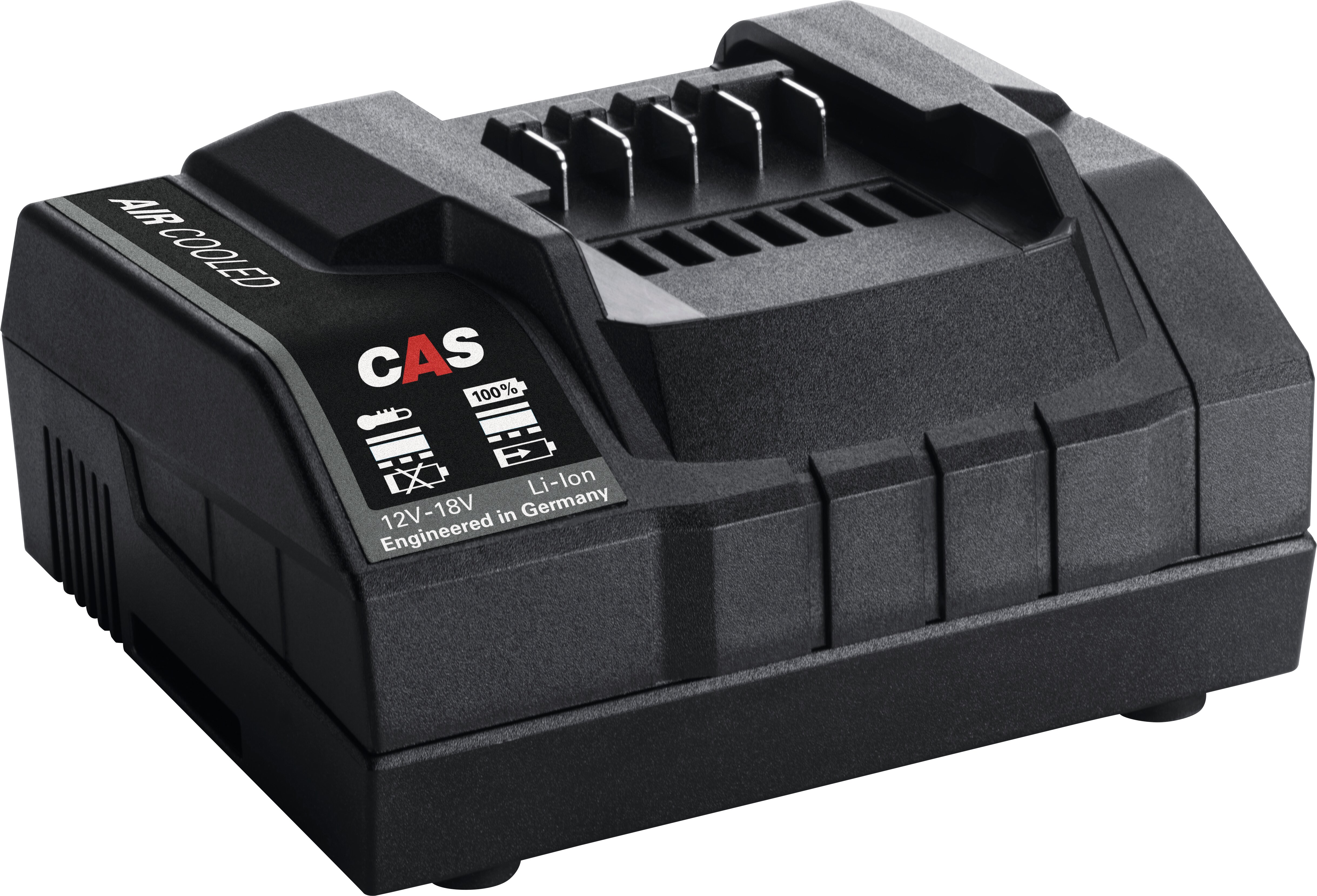 Akku-Ladegerät, Li-Ion, 12V-18V, Klemmkontakt, Germany-made