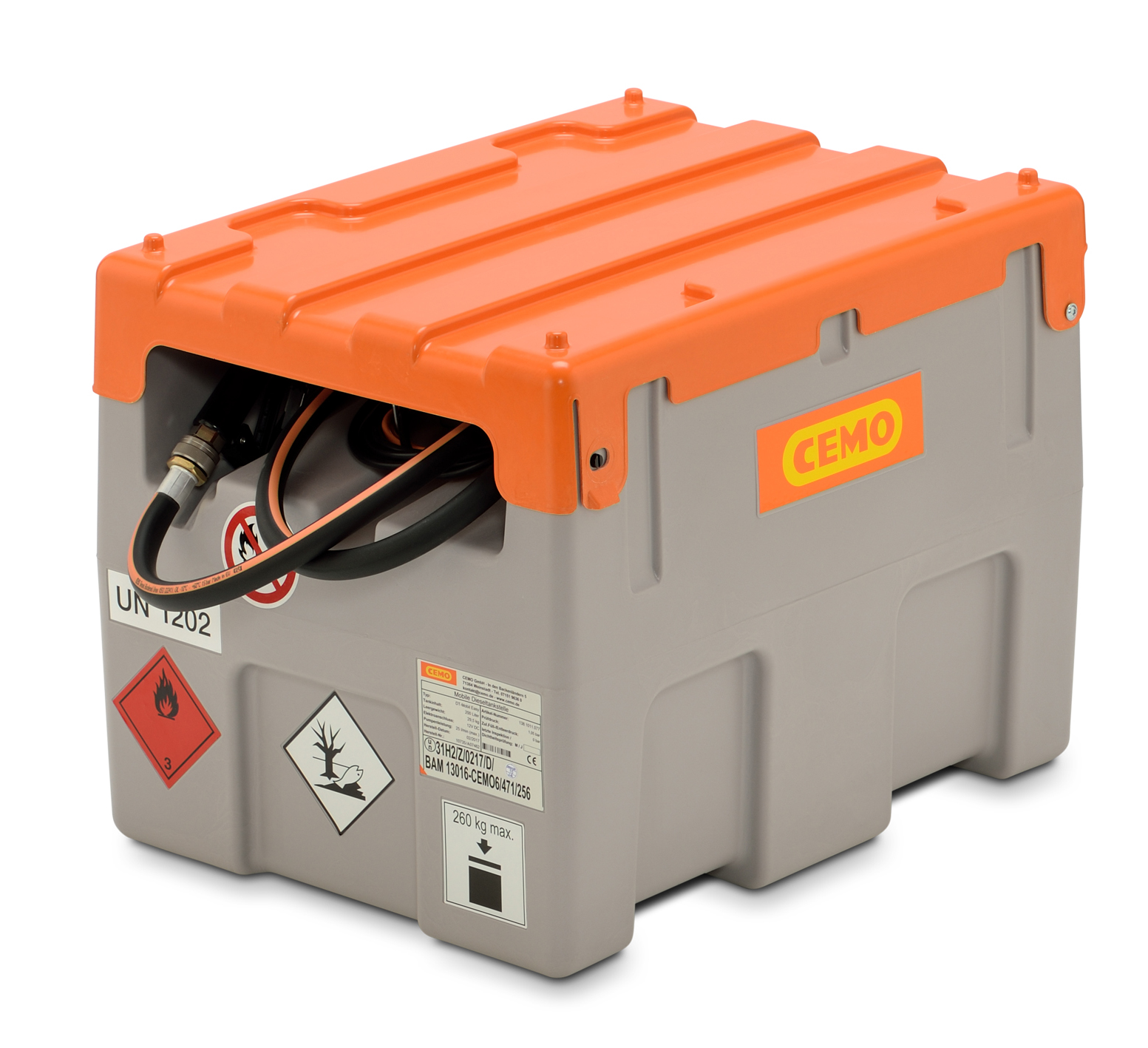 10735_DT-Mobil-Easy-200l-CENTRI-SP30-12V-Klappdeckel DT-Mobil Easy 200 Liter mit Elektropumpe 12 Volt und Klappdeckel geschlossen