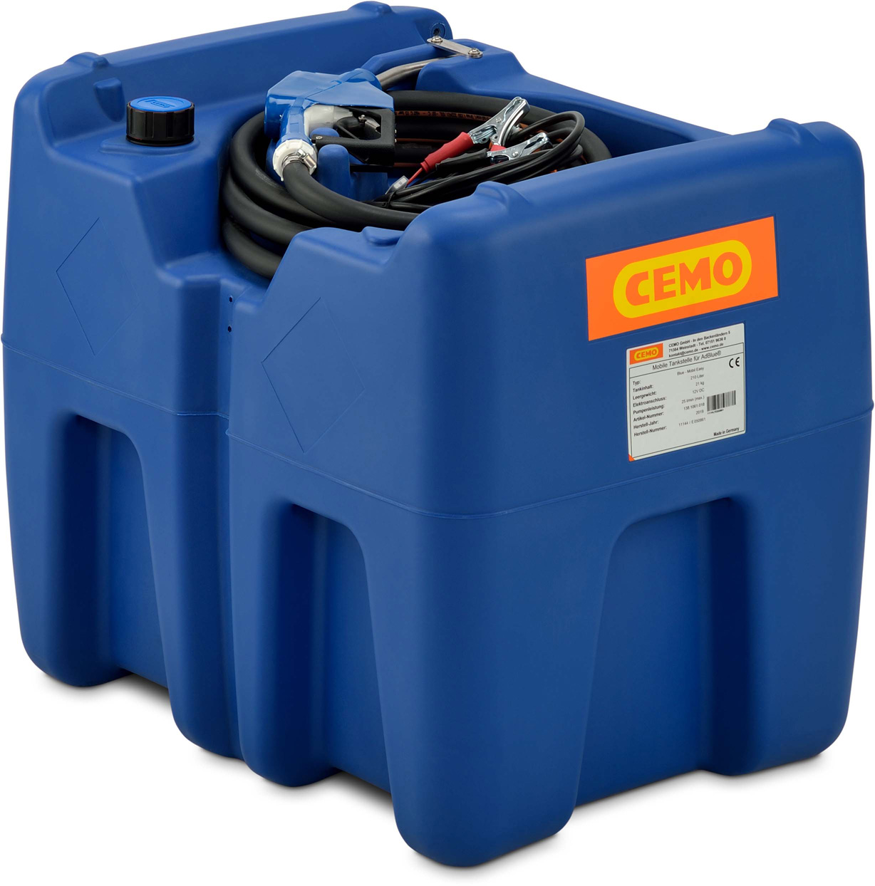 Blue-Mobil Easy 210 Liter mit Elektropumpe CENTRI SP30 ohne Klappdeckel