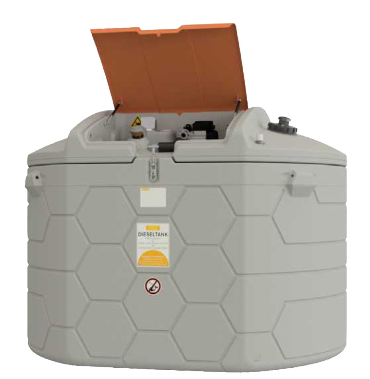 CUBE Dieseltank Outdoor Basic 3500 Liter CUBE Dieseltank Outdoor Basic 3500 Literomputerausrüstung, Elektronik, Hardware