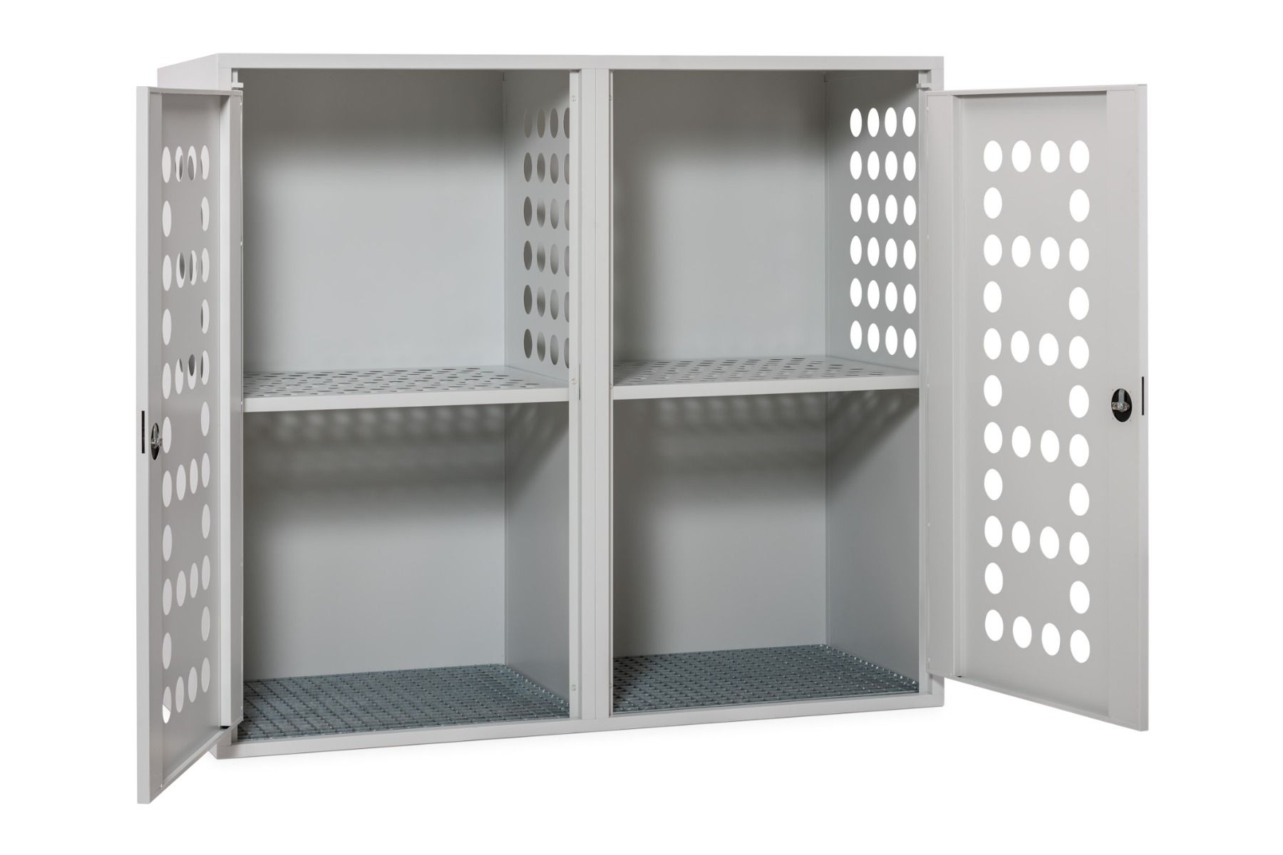 Gasflaschendepot Outdoor zweitürig Gasflaschendepot Outdoor zweitürig