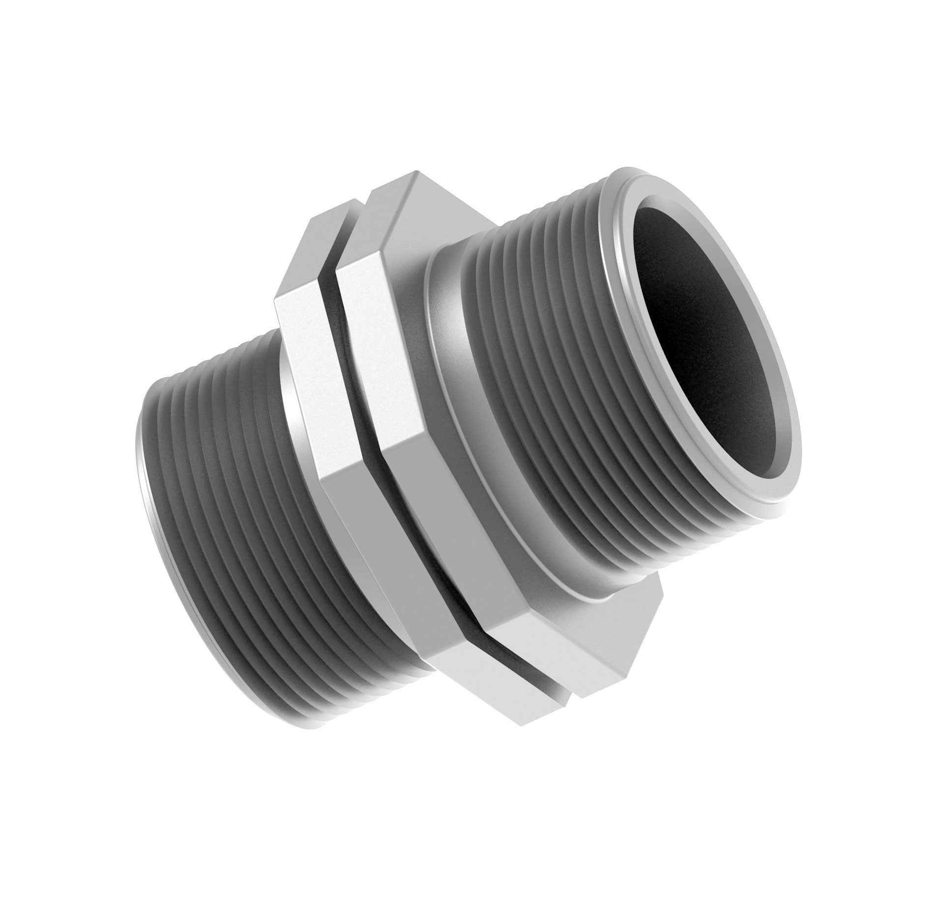 PVC-Doppelnippel 1½" Außengewinde PVC-Doppelnippel 1½" Außengewinde