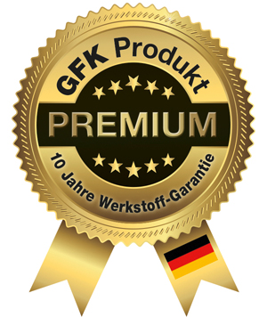GFK-glasfaserverstärkter Kunststoff-Logo