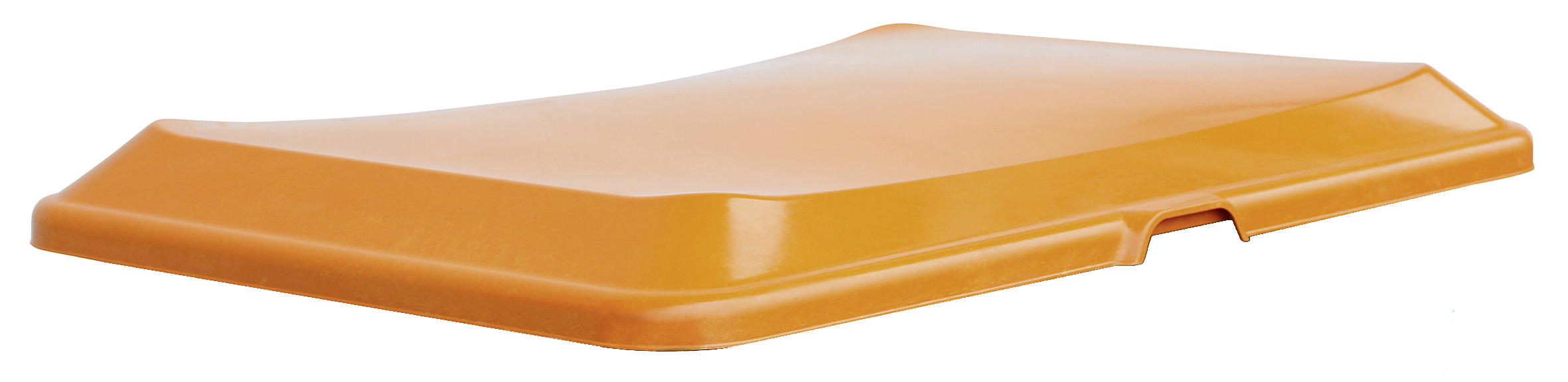 Stapeldeckel für Rechteckbehälter mit 400 Liter Inhalt, Farbe orange Stapeldeckel für Rechteckbehälter mit 400 Liter Inhalt, Farbe orange