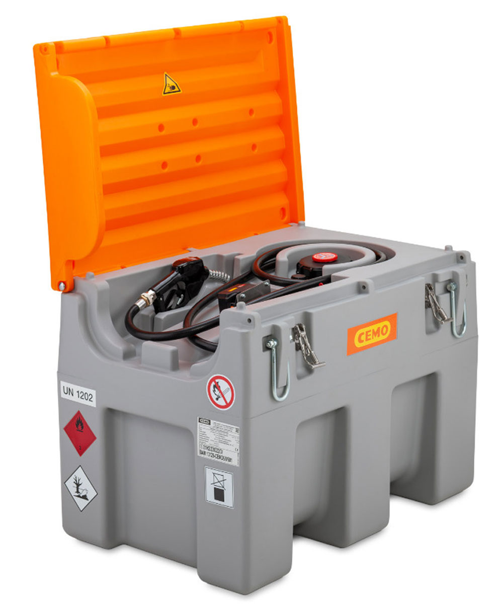 DT-Mobil Easy 460 Liter mit Elektropumpe Cematic 18-Volt und CAS-Akku-System inklusive Akku und Ladegerät