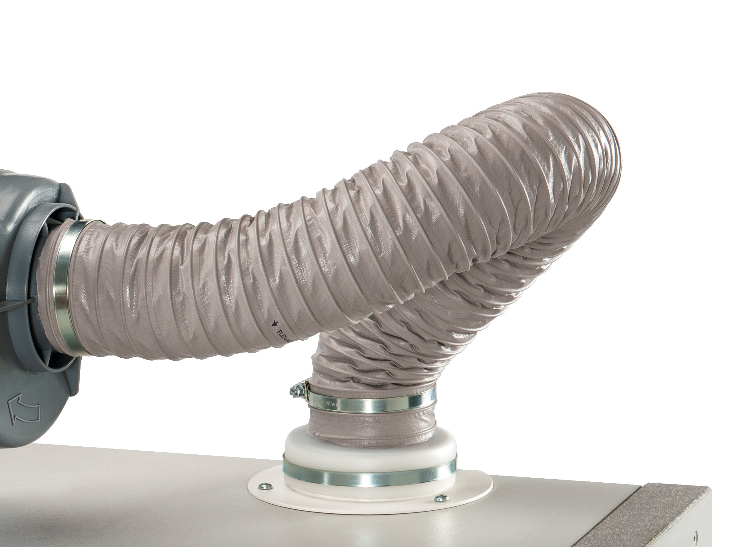 11438_01 Lüftungsschlauch Länge 2000 mm als  Zubehör für Abluftventilatoren