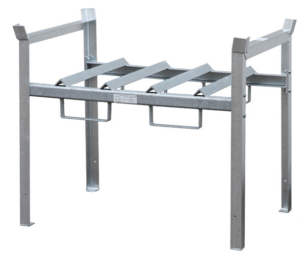 fassregal_lagerebene-1x200l_2x60l-faesser_8326 Cemo Lagerebene Fassregal 2 x 60-l-Fass / 1 x 200-l-Fass , Krippe, Mobiliar, Bett für Säuglinge, Aluminium