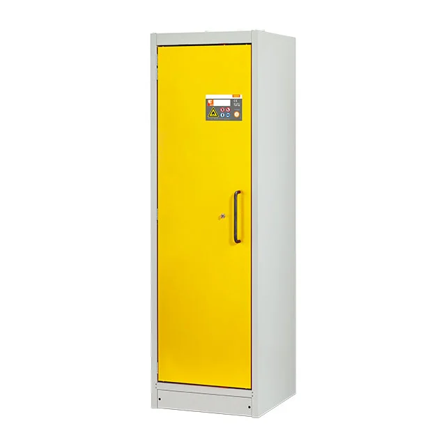 PROline-Sicherheitsschrank 6|20 Typ 90 Türanschlag links | gelb PROline-Sicherheitsschrank 6|20 Typ 90 Türanschlag links | gelb