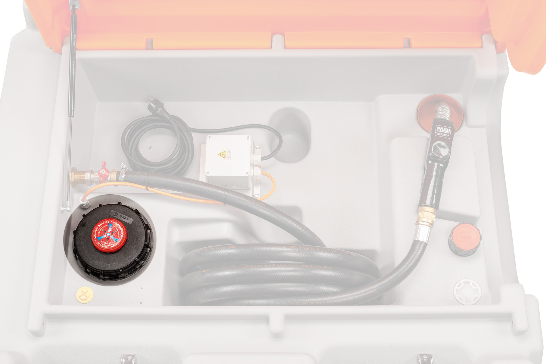 Schraubdeckel DN150 für PE-Fässer kastenförmig Schraubdeckel DN150 für PE-Fässer kastenförmig