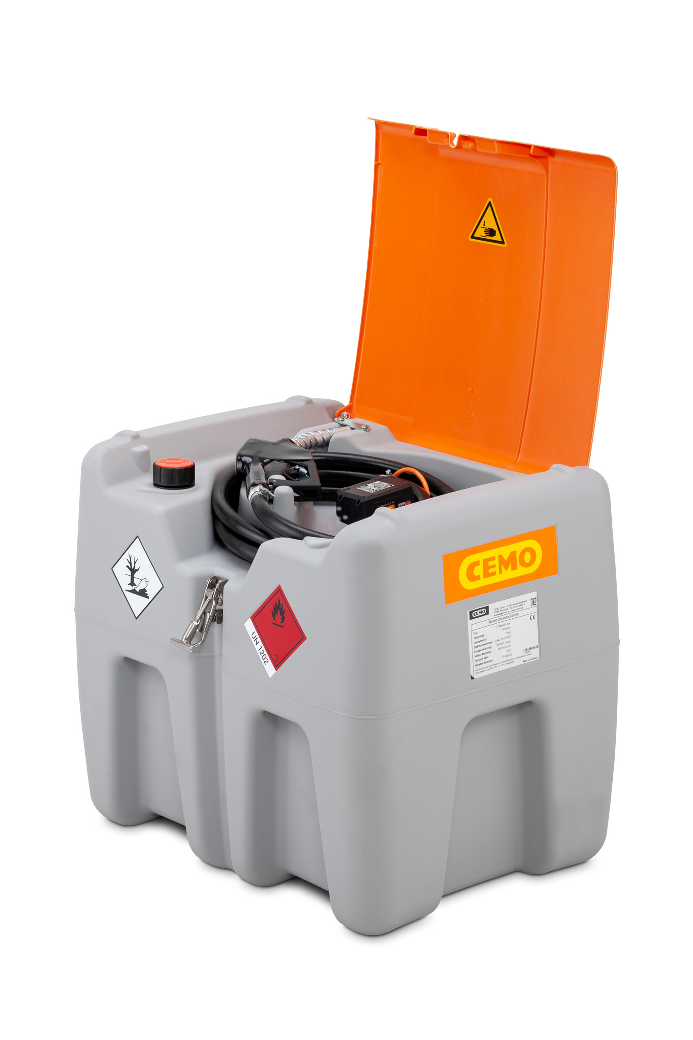 11601_01_DT_Mobil_Easy210_CASAkku_2021-06 DT-Mobil Easy 210 Liter mit 18-V-Pumpe CAS-Akku-System inklusive Akku und Ladegerät - Deckel im Lieferumfang enthalten
