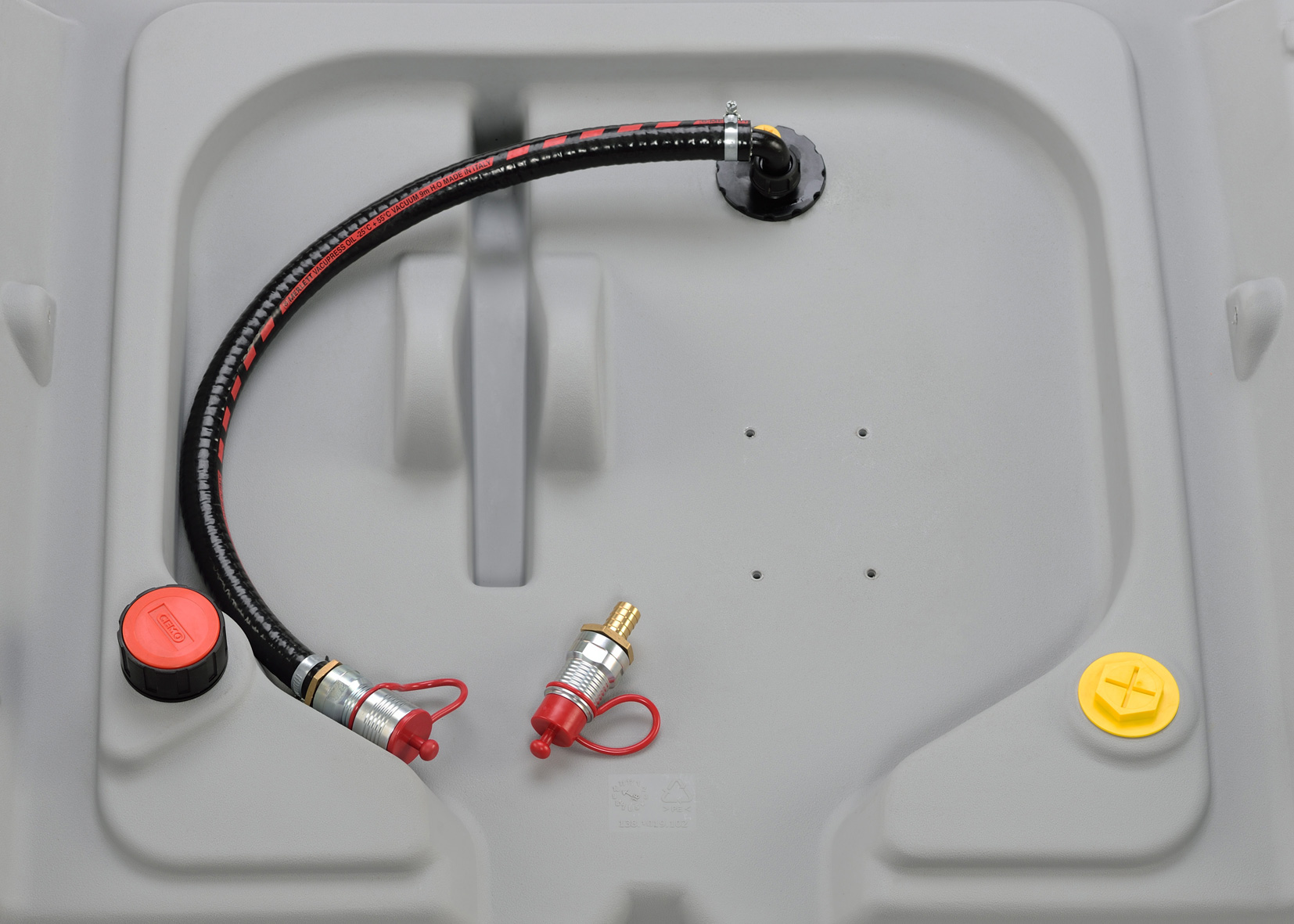 11110_02_DT-Mobil-Easy-440-L-mit-Schnellkupplung-Innenansicht Cemo DT-Mobil Easy 440 Liter nach ADR mit Schnellkupplung