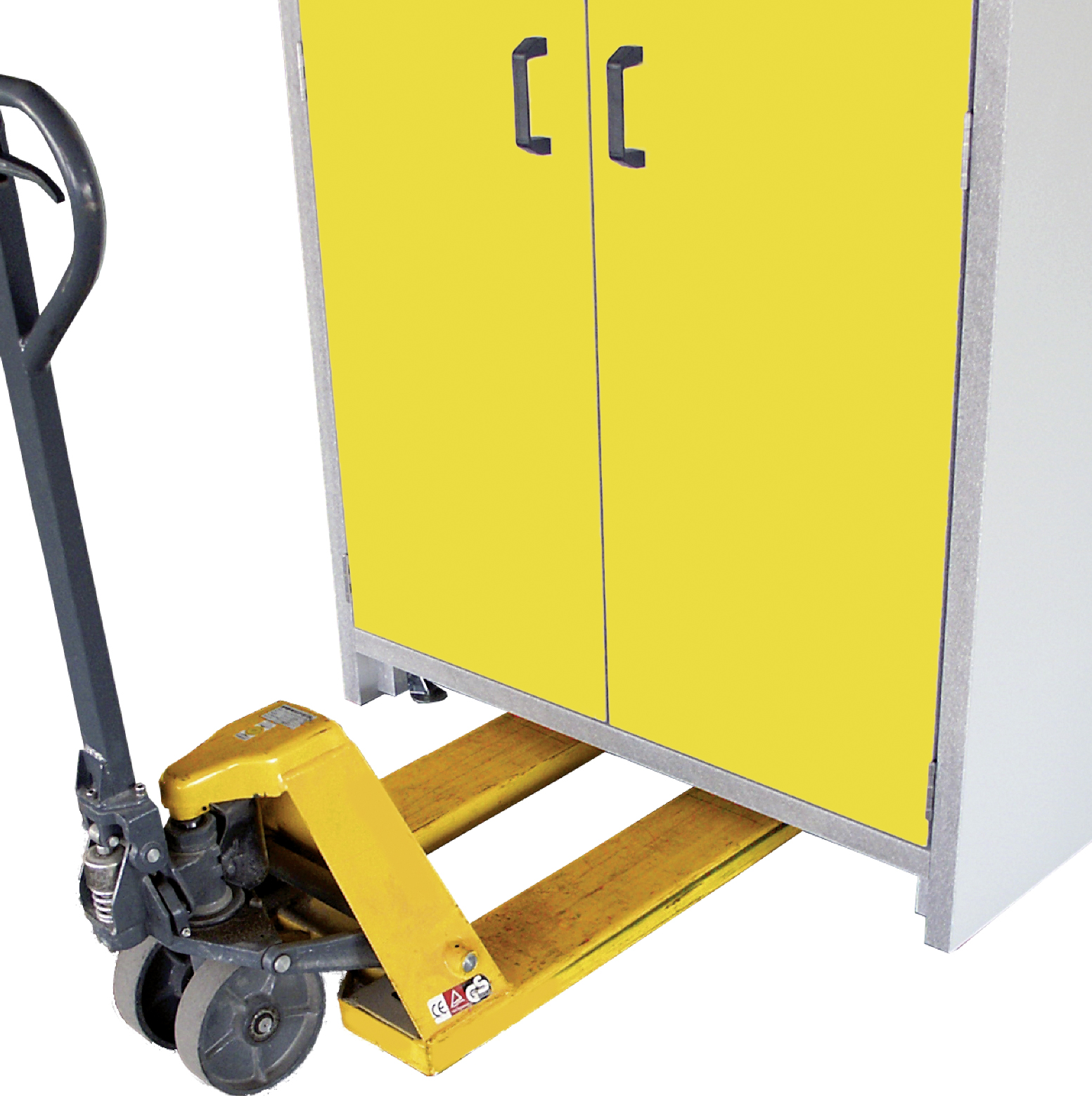 Akku-Sicherheitschrank F 90 – Typ 12/20 unterfahrbar, Gras, Pflanze