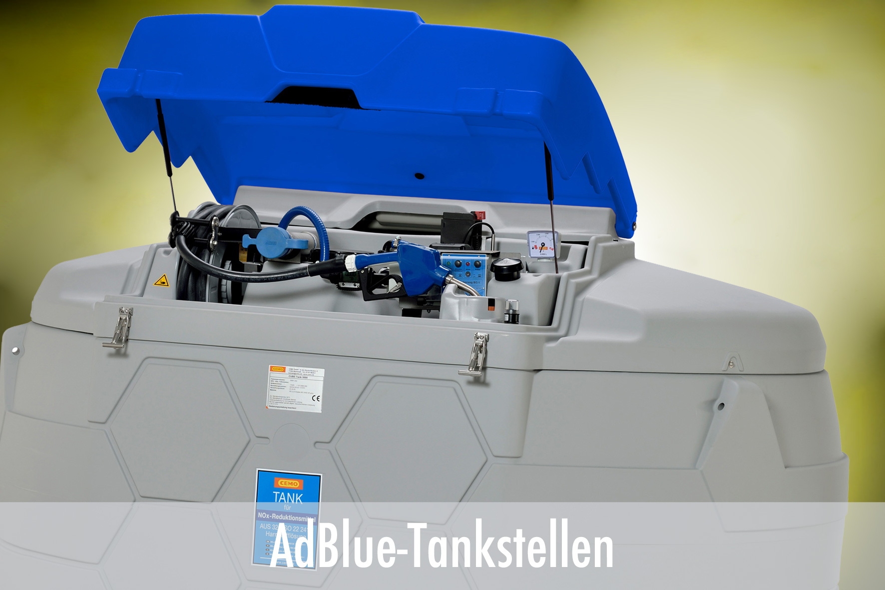 Titel-AdBlue®-CUBE-Tank AdBlue®-Tankanlagen stationär