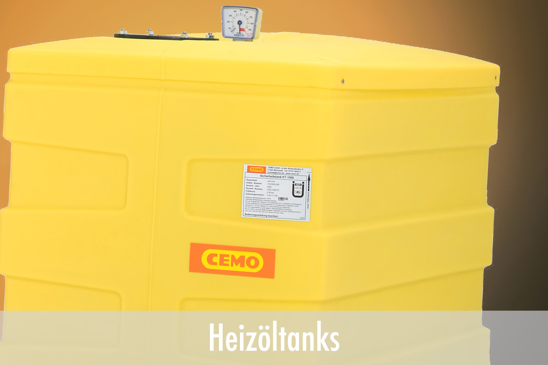 Titel-Heizoeltank DKT neu Heizöltanks und Tankanlagen
