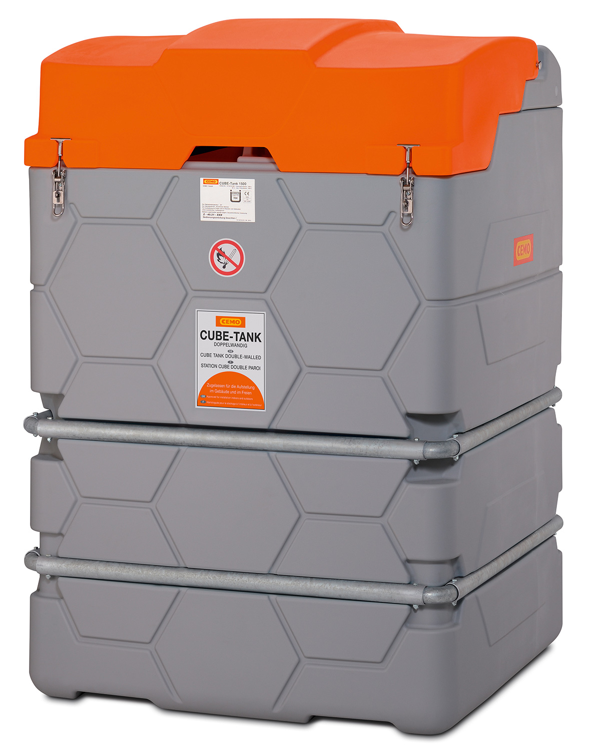 CUBE-Heizoeltank-geschlossen-1500l_10454 CUBE Heizöltank 1500 Liter – Klappdeckel geschlossen