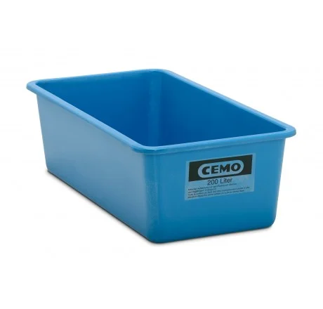 Rechteckbehälter, blau, 100 bis 300 Liter