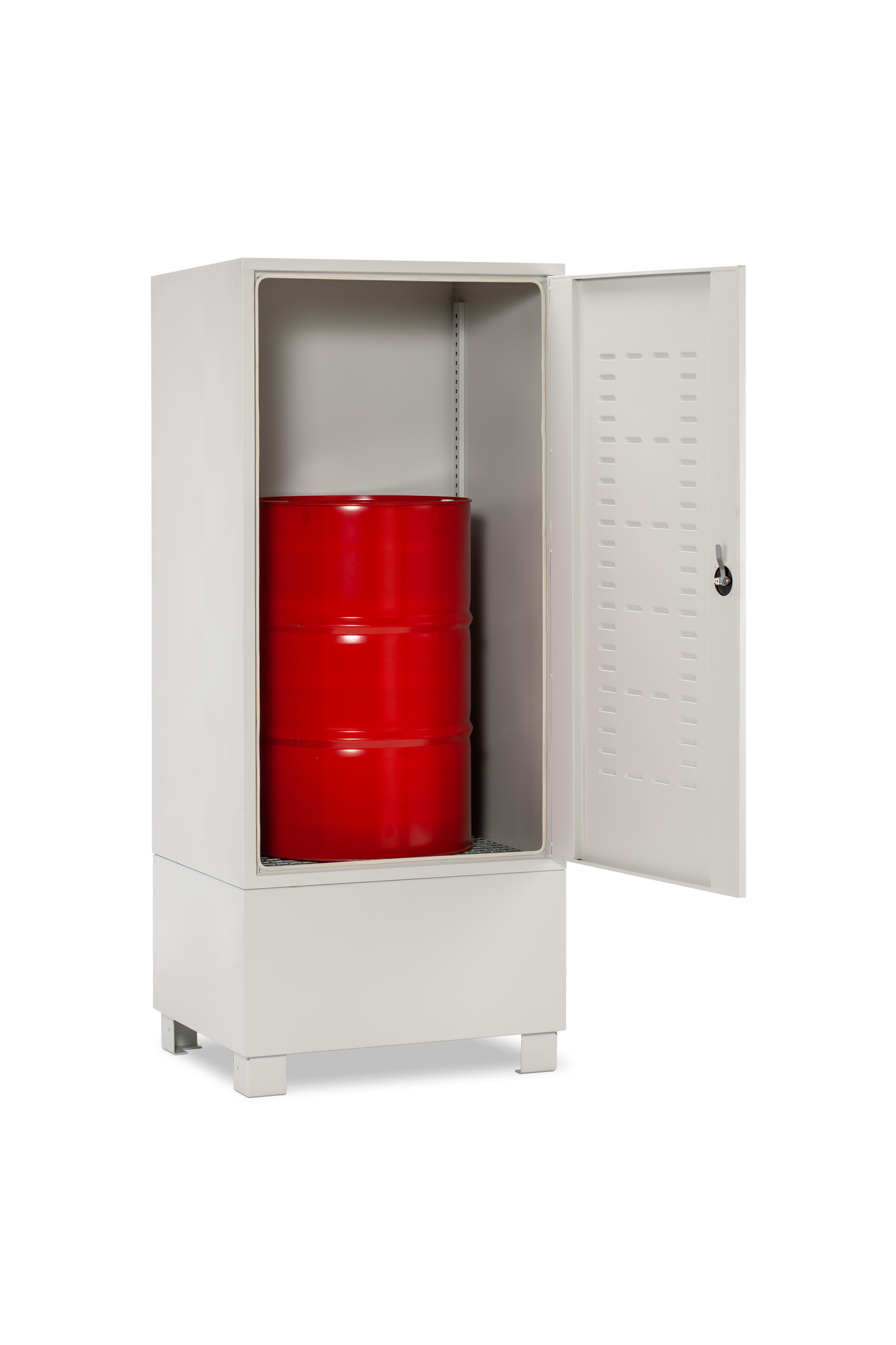 11699_03_Gefahrstoffdepot_2022-04 Beispiel: Cemo Gefahrstoffdepot 11699 kompakt 220 für 1 Fass