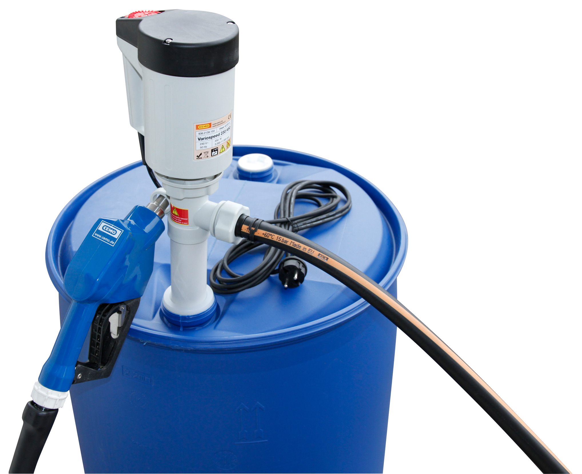 10870_Fasspumpenset-ECO-1-Automatik-Zapfpistole Fasspumpenset ECO-1 für AdBlue mit Automatik-Zapfpistole