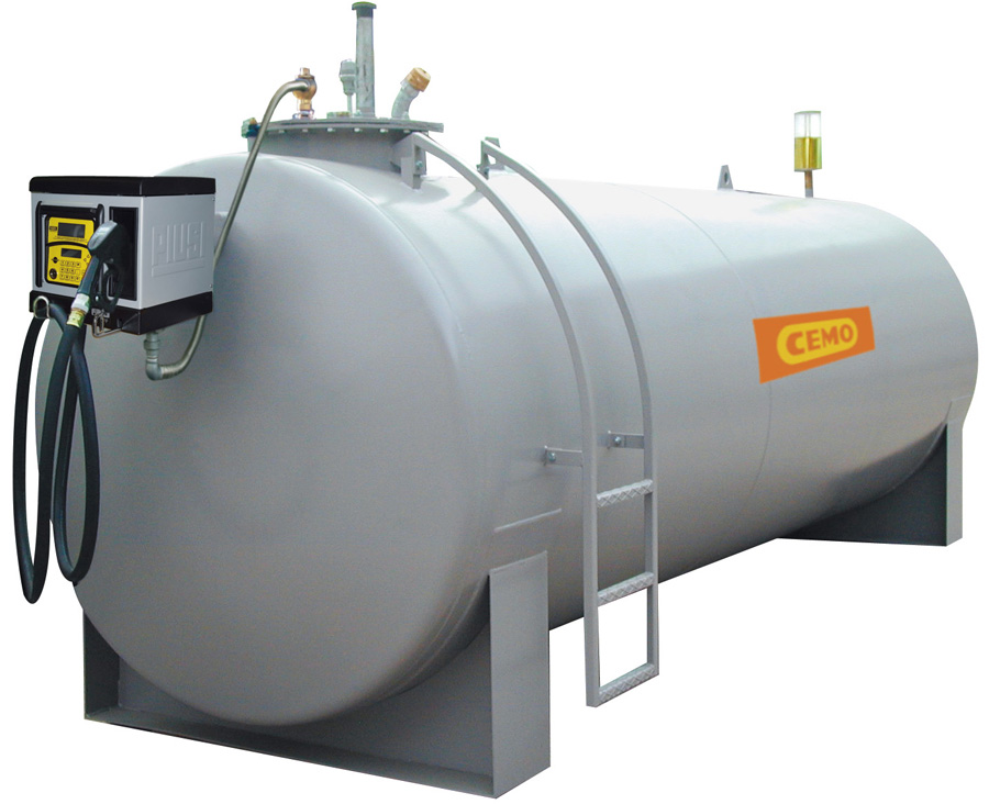 Stahltank-Dieseltankstation mit Elektropumpe CUBE 70 MC50