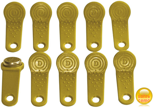 Benutzerschlüssel, inkl. Masterschlüssel, 10 Stück