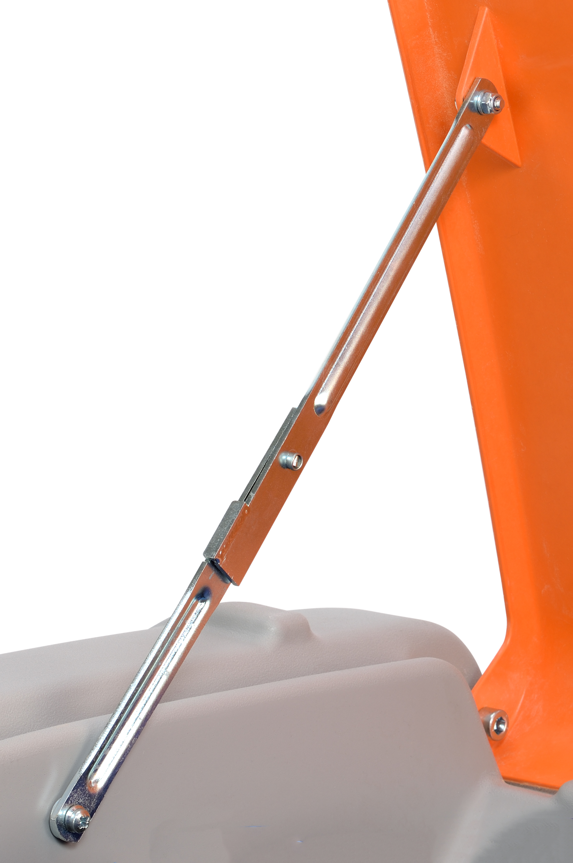 7477-Hochstellschere-Beispiel Abbildung beispielhaft: Hochstellschere für Klappdeckel Streugutbehälter PLUS3