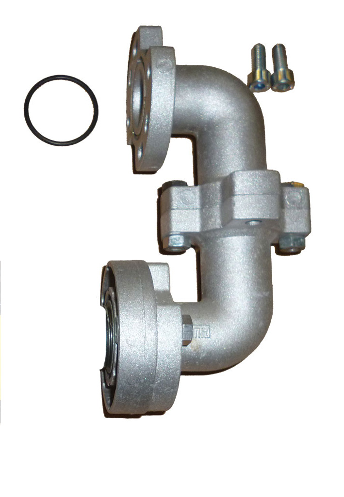 Flanschbogen für Montage von Filter Flanschbogen für Montage von Filter